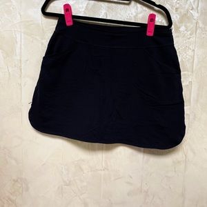 Black Jockey Skirt with attached Shorts